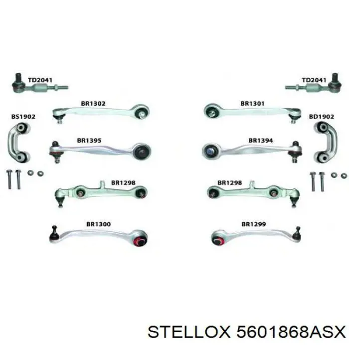 56-01868A-SX Stellox barra estabilizadora delantera izquierda