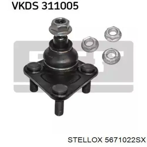 Soporte de barra estabilizadora delantera Ford Fiesta JH, JD