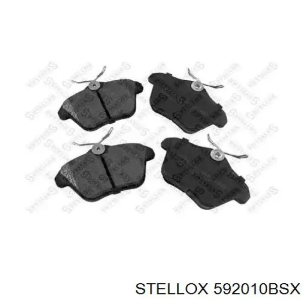 592010BSX Stellox pastillas de freno traseras