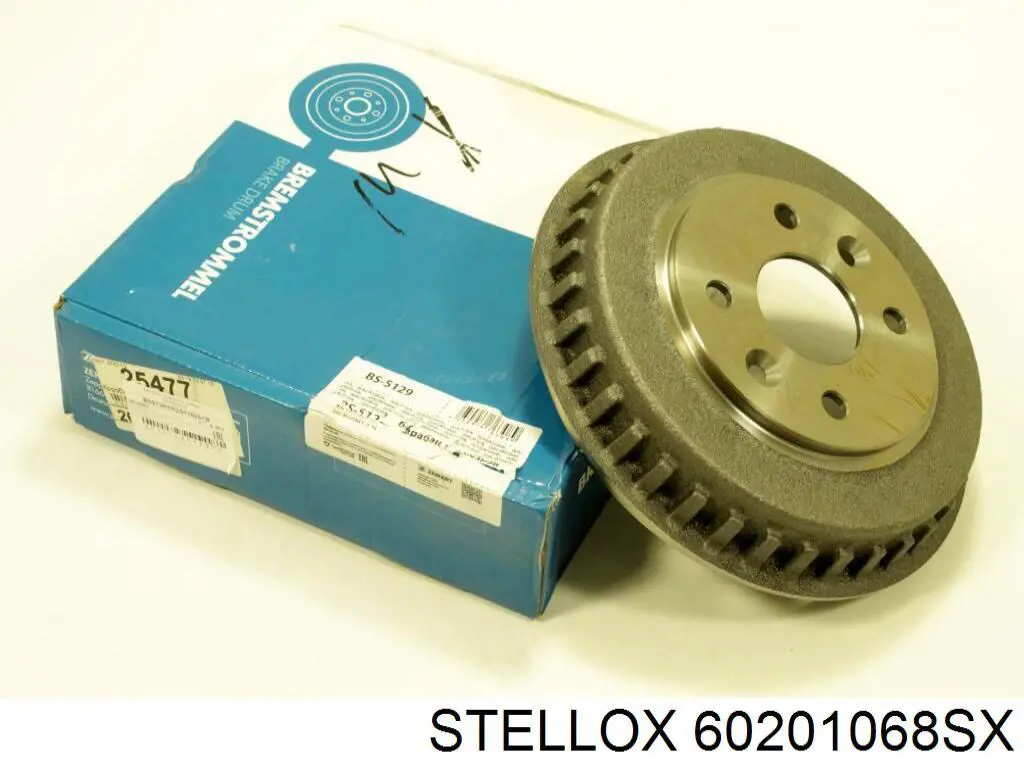 60201068SX Stellox freno de tambor trasero