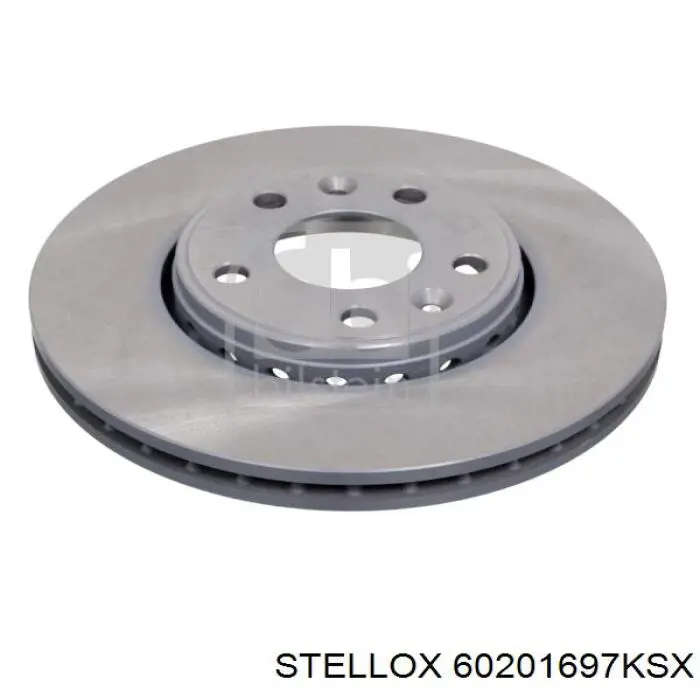 6020-1697K-SX Stellox freno de disco delantero