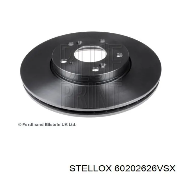 60202626VSX Stellox freno de disco delantero