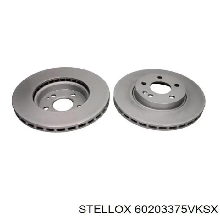 6020-3375VK-SX Stellox freno de disco delantero