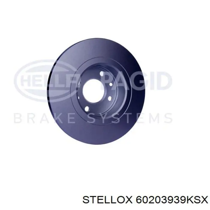 6020-3939K-SX Stellox freno de disco delantero