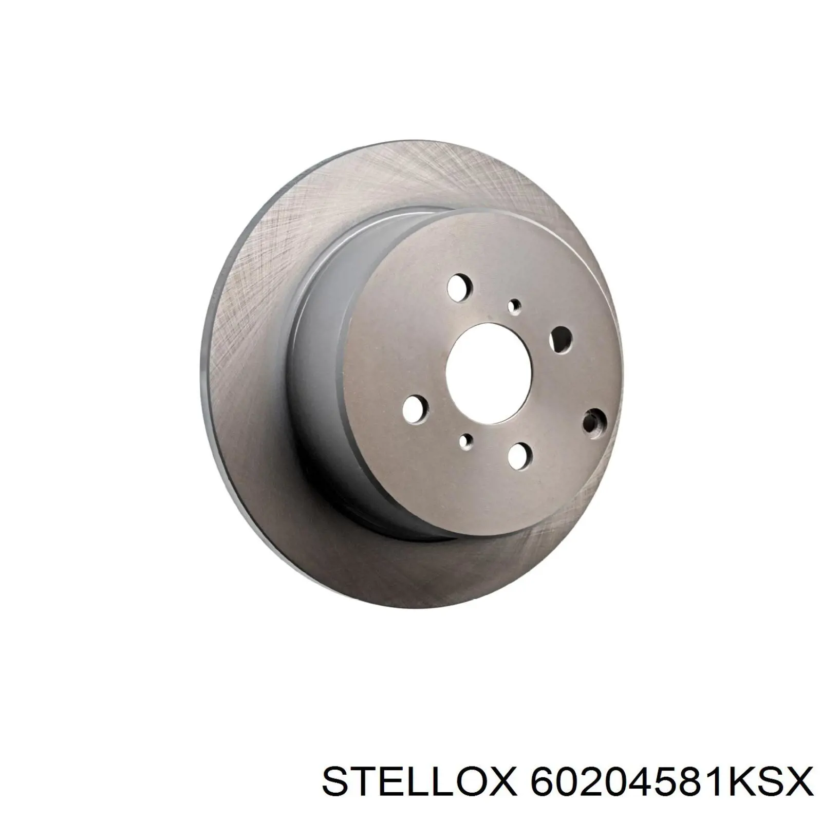 6020-4581K-SX Stellox disco de freno trasero