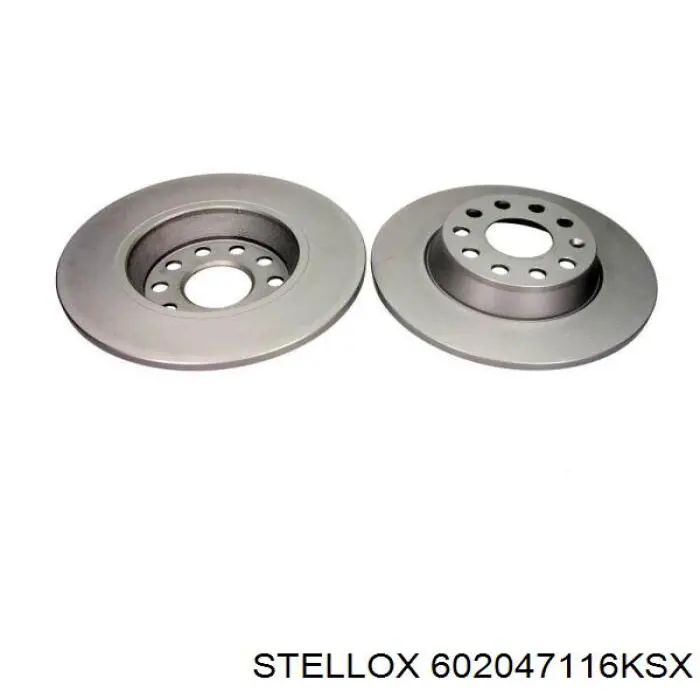 6020-47116K-SX Stellox disco de freno trasero