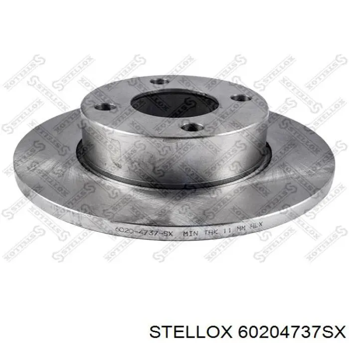 60204737SX Stellox freno de disco delantero