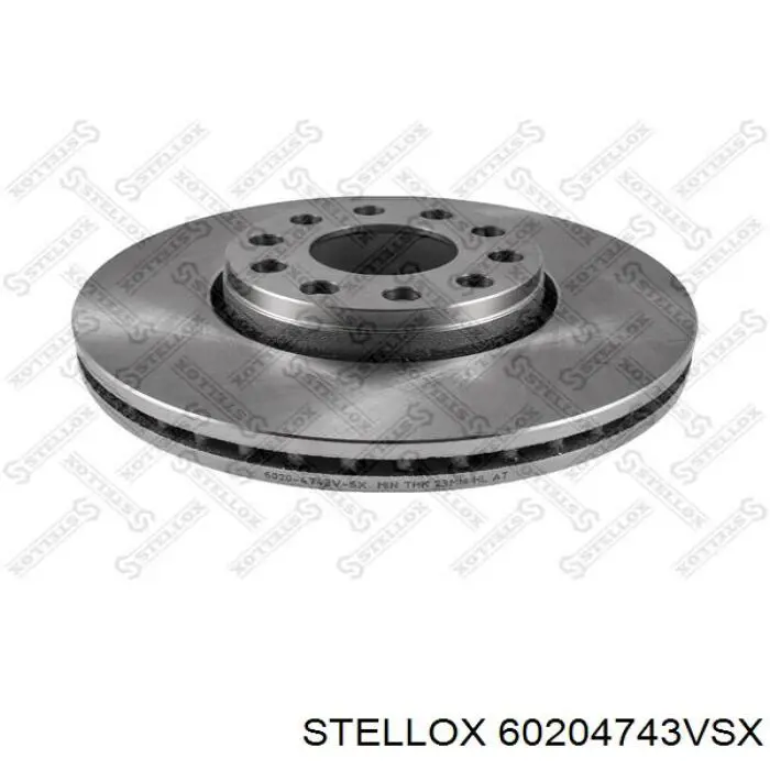 60204743VSX Stellox freno de disco delantero