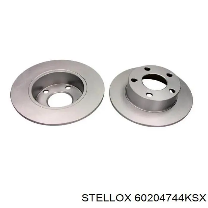 6020-4744K-SX Stellox disco de freno trasero