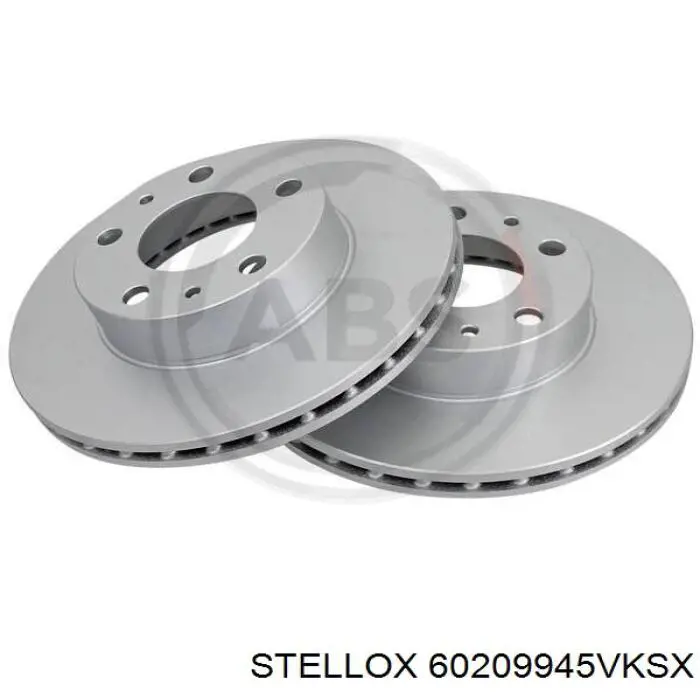 6020-9945VK-SX Stellox freno de disco delantero