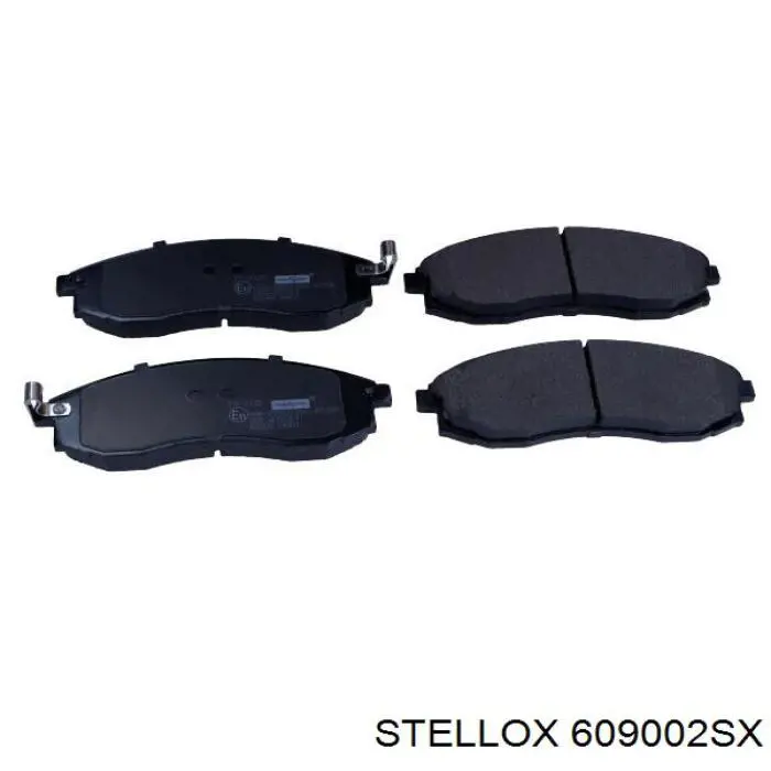 609002-SX Stellox pastillas de freno delanteras