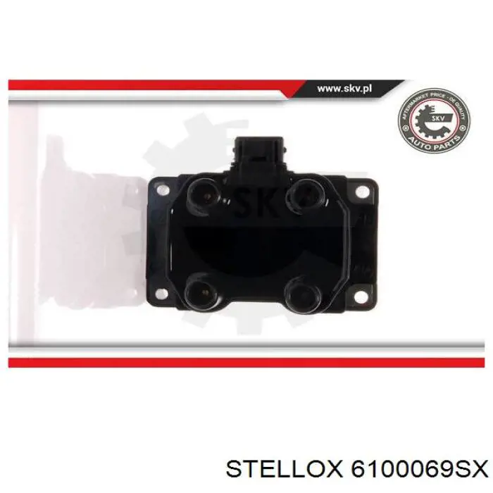 6100069SX Stellox bobina de encendido