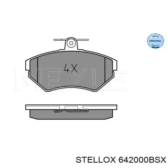 Pastillas de freno delanteras Seat Ibiza 2 6K1