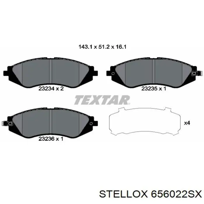 Pastillas de freno delanteras General Motors 90086146