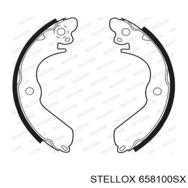 Zapatas de freno traseras Mitsubishi MB534597
