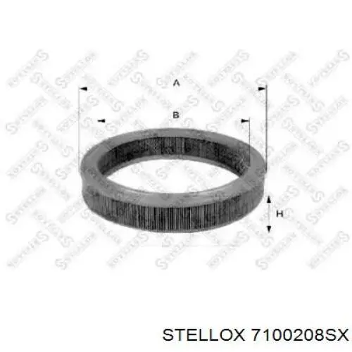 7100208SX Stellox filtro de aire