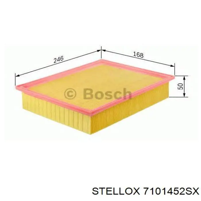 71-01452-SX Stellox filtro de aire