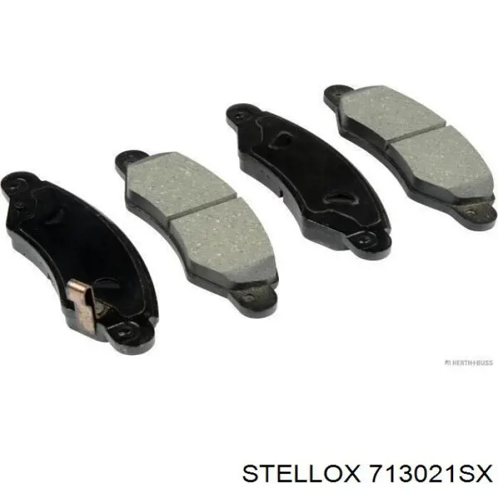 713021SX Stellox pastillas de freno delanteras