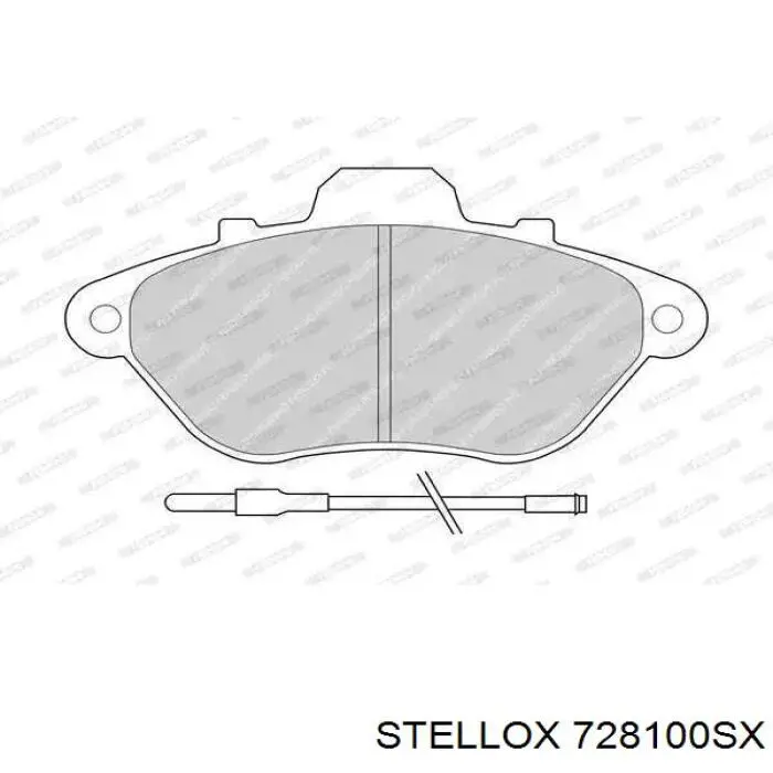 Juego de zapatas de frenos, freno de estacionamiento Peugeot 406 8B