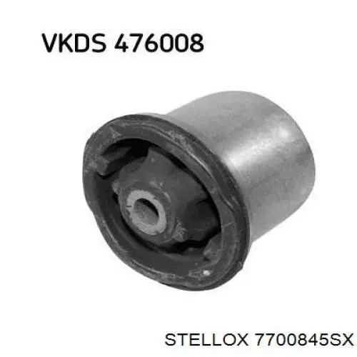 7700845SX Stellox suspensión, cuerpo del eje trasero