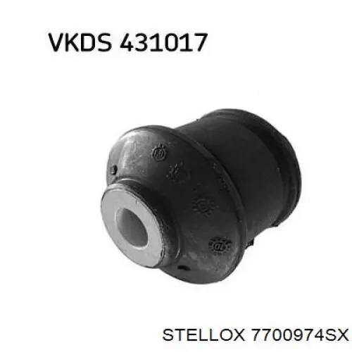 7700974SX Stellox silentblock de mangueta trasera