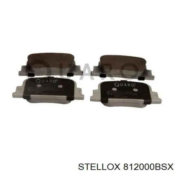 812000BSX Stellox pastillas de freno traseras