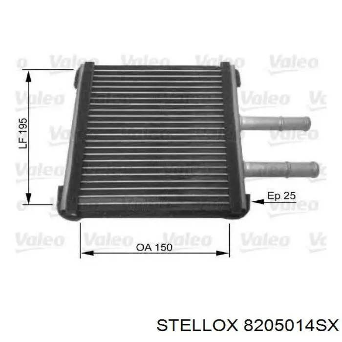Comprar 96650492 General Motors Radiador calefacción