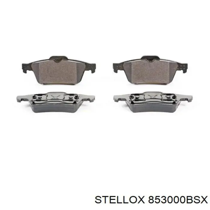 Pastillas de freno traseras Renault Espace 4 JK0