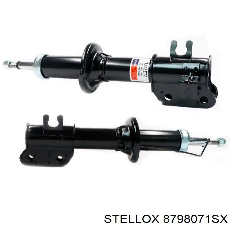 8798071SX Stellox suspensión, cuerpo del eje trasero