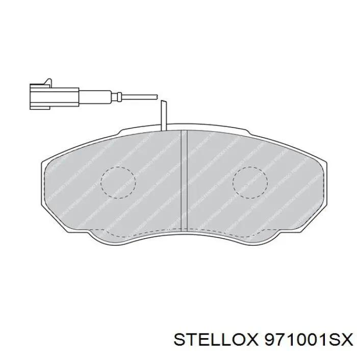 Pastillas de freno delanteras Fiat Ducato 2 230L