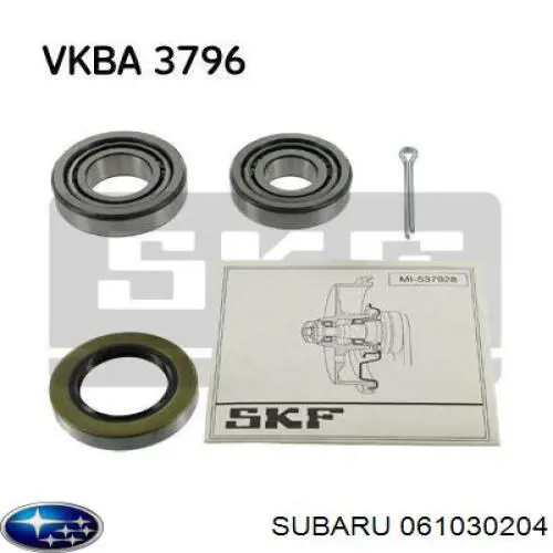 061030204 Subaru cojinete de rueda delantero