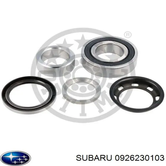 0926230103 Subaru cojinete de rueda trasero