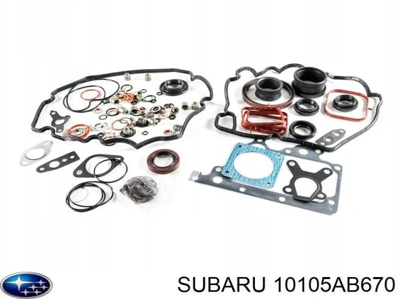 10105AB670 Subaru Juego juntas motor