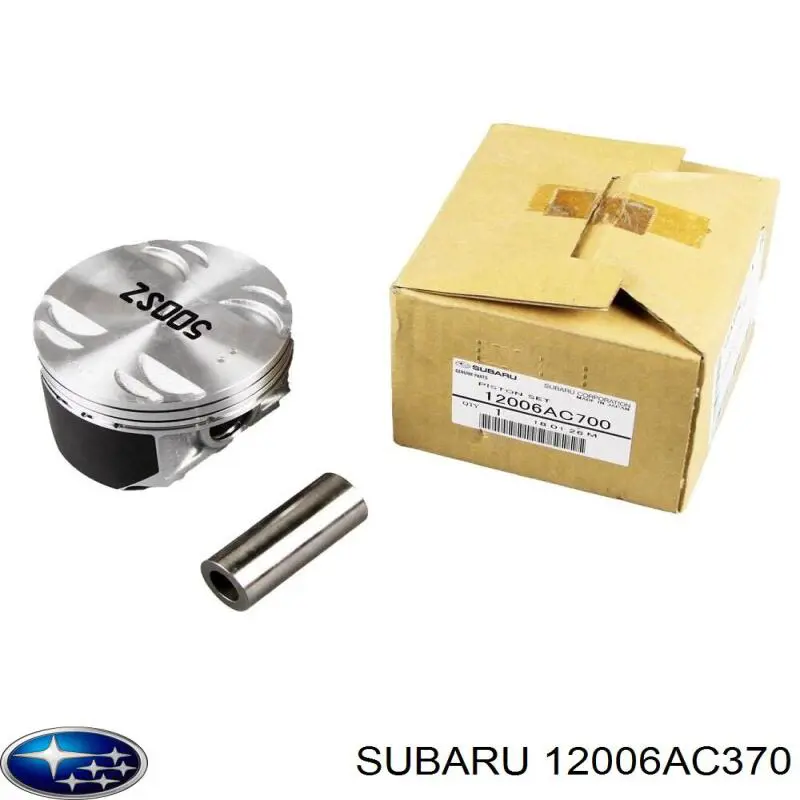 Pistón con bulón sin aros, sobremedida (+0,25 mm) Subaru 12006AC370 precio, desde 67,53 EUR