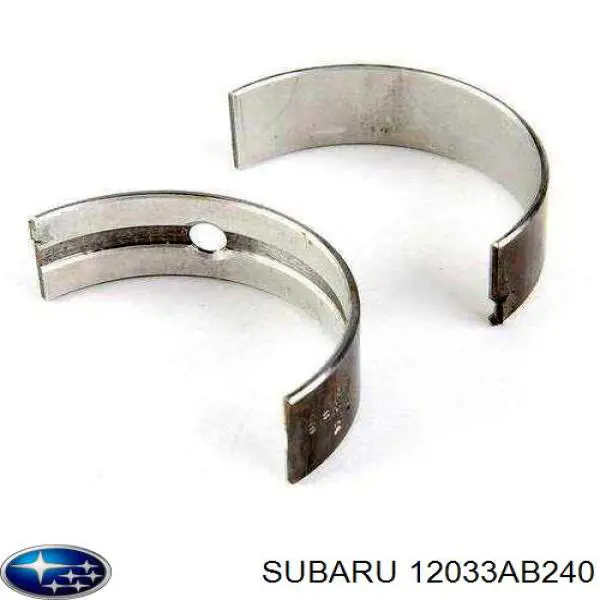 12033AB240 Subaru juego de aros de pistón para 1 cilindro, cota de reparación +0,50 mm