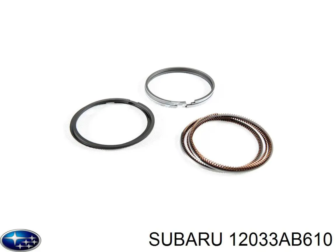 Comprar 12033AB610 Subaru Juego de anillos de pistón, motor, STD