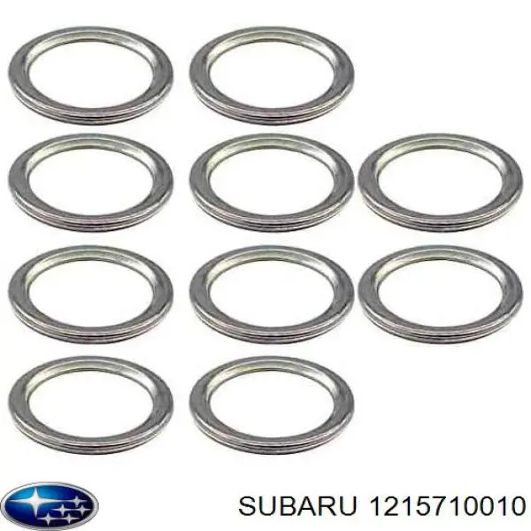 1215710010 Subaru junta, tornillo obturador caja de cambios