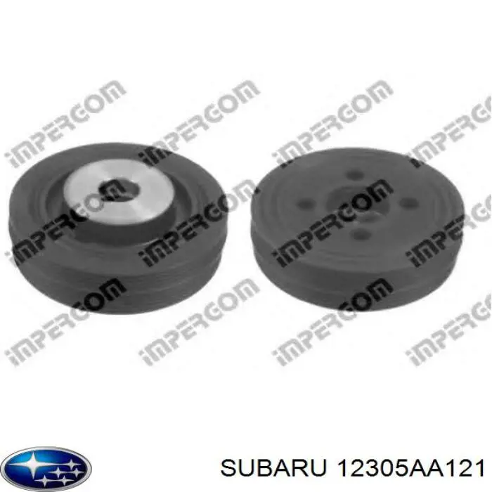 12305AA121 Subaru polea, cigüeñal