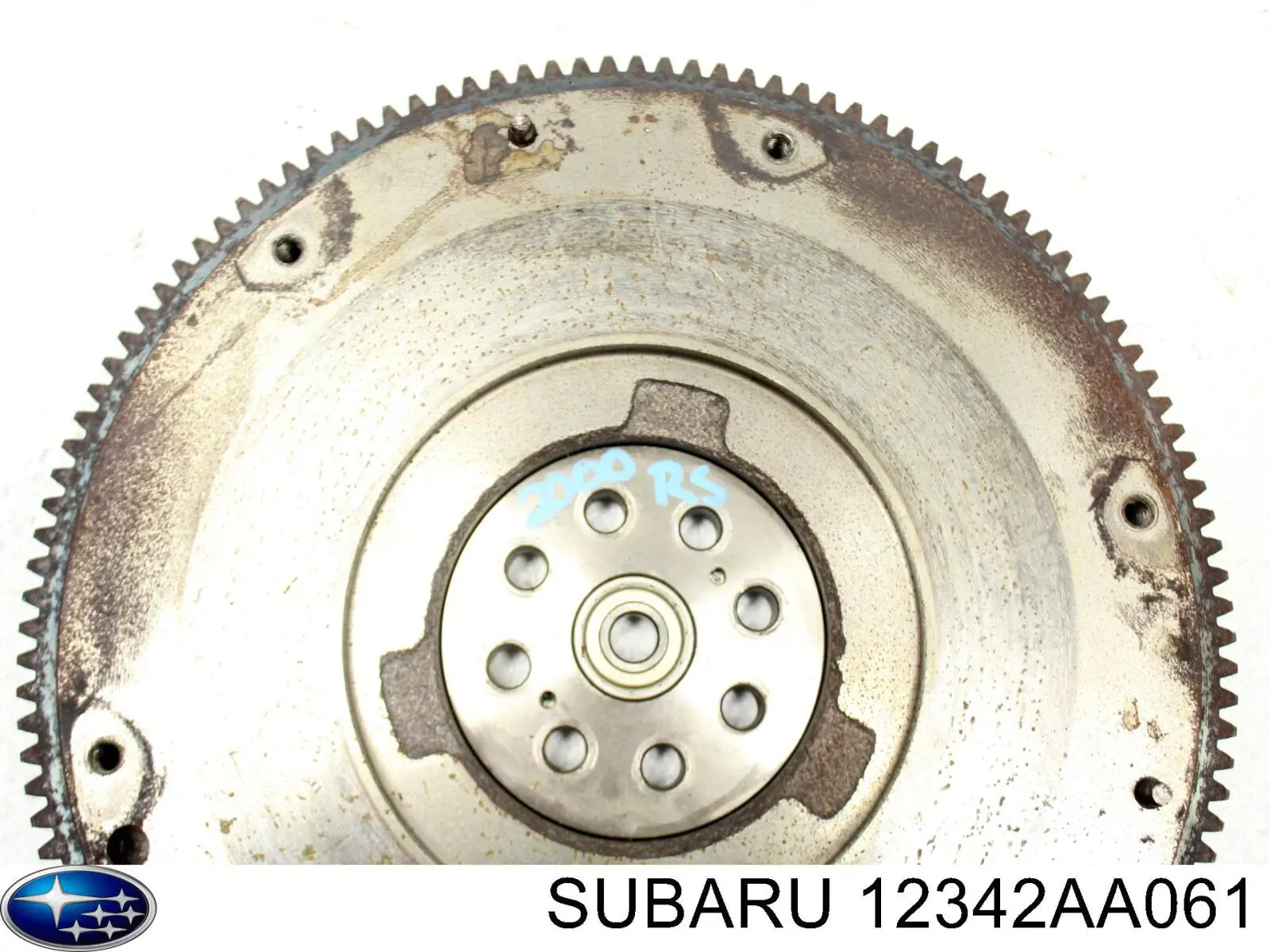 12342AA061 Subaru volante de motor