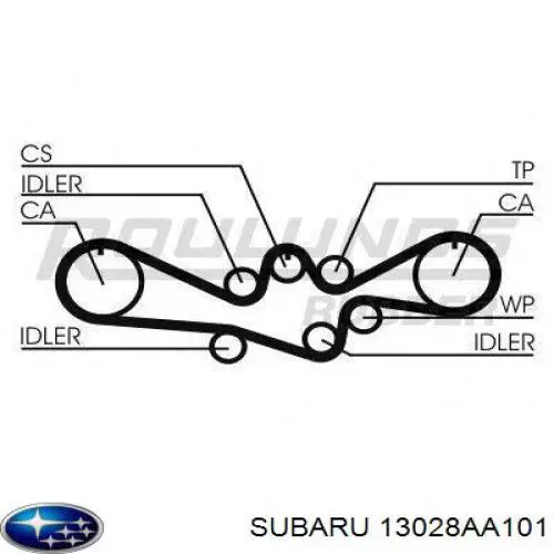 13028AA101 Subaru correa distribución