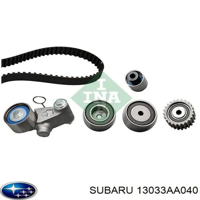 13033AA040 Subaru tensor de correa poli v