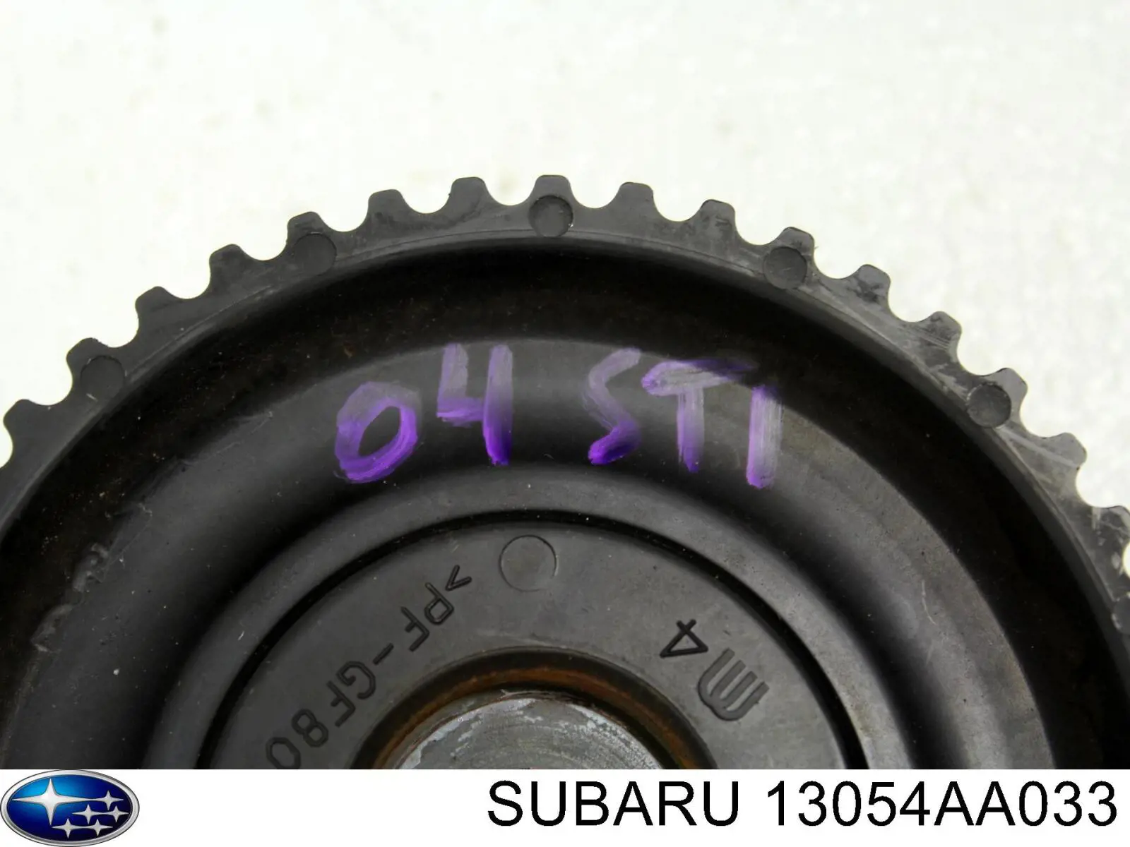 Rueda dentada, árbol de levas escape izquierdo para Subaru Legacy (B13)