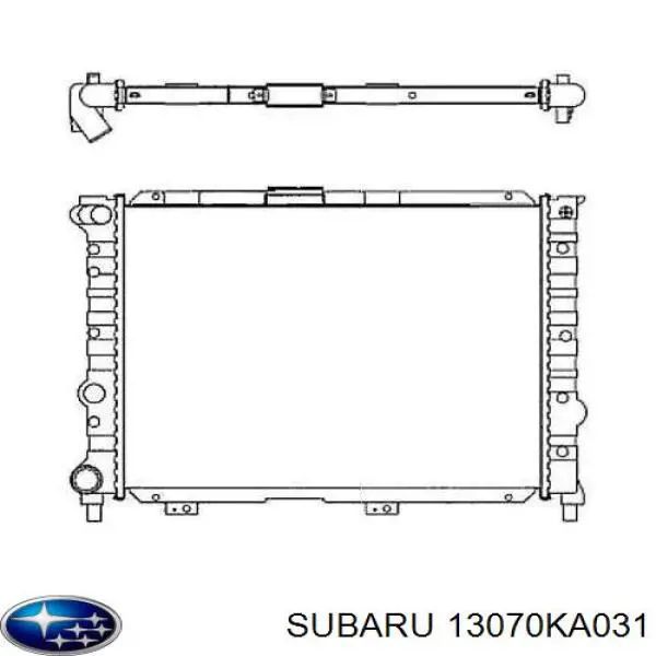 13070KA031 Subaru tensor de la correa de distribución
