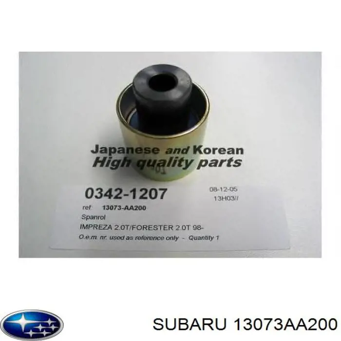 13073AA200 Subaru rodillo intermedio de correa dentada