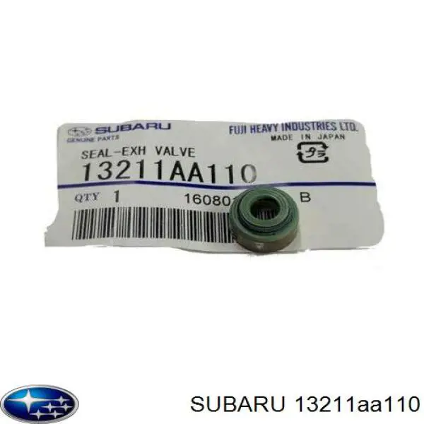 Anillo de junta, vástago de válvula de escape SUBARU 13211AA110