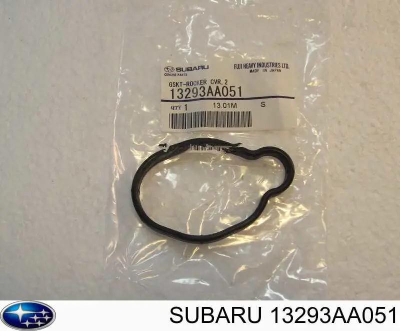 13293AA051 Subaru junta, tapa de culata de cilindro, anillo de junta