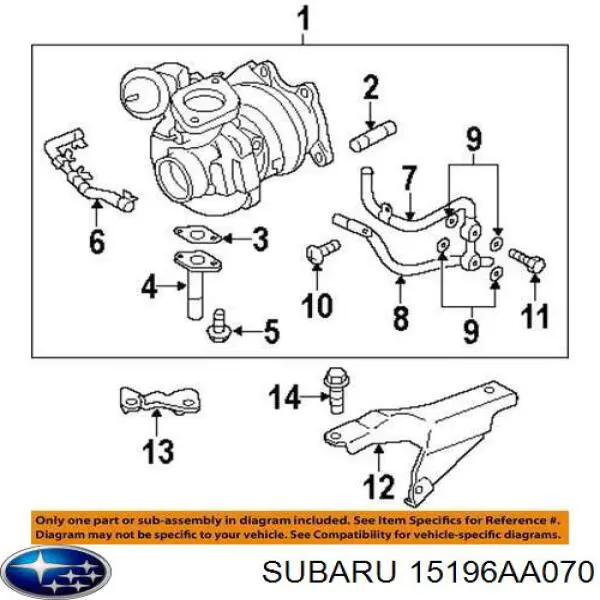 15196AA070 Subaru