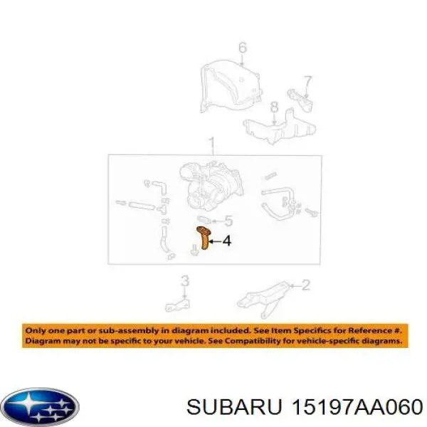  Subaru 15197AA060 precio, desde  