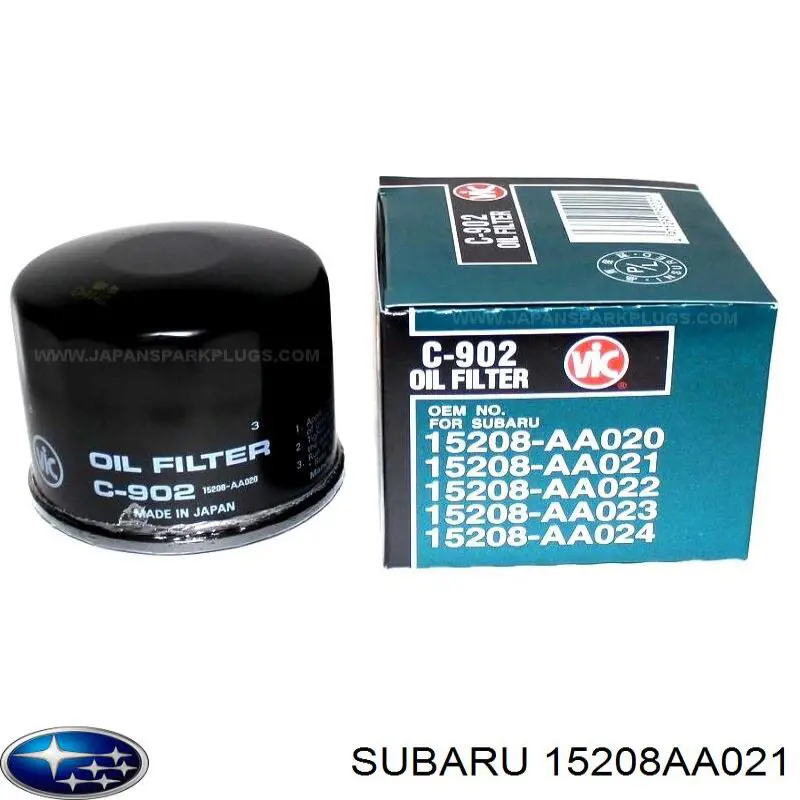 15208AA021 Subaru filtro de aceite