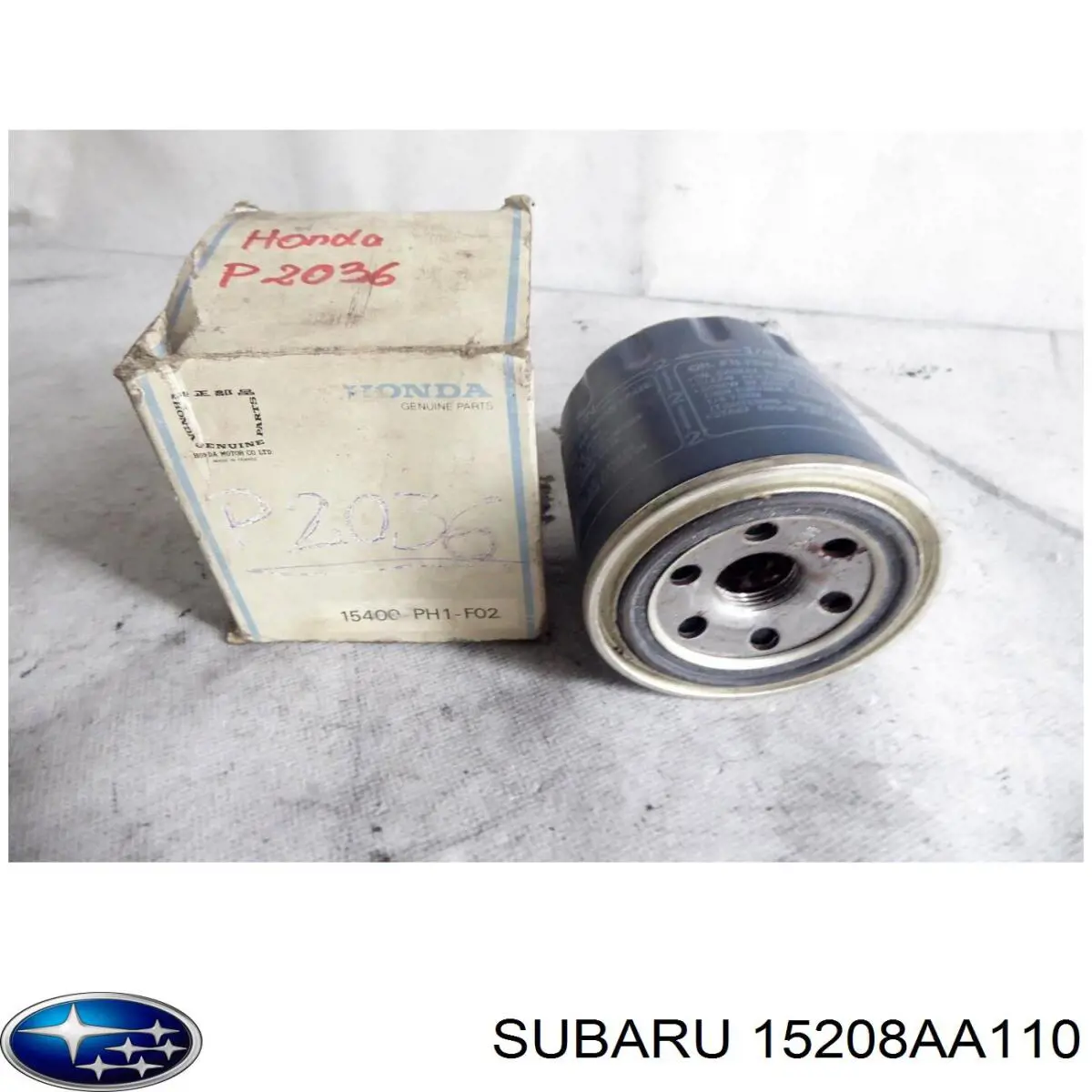 Filtro de aceite motor Subaru 15208AA110